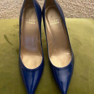 Stuart Weitzman Navy Blue Pump